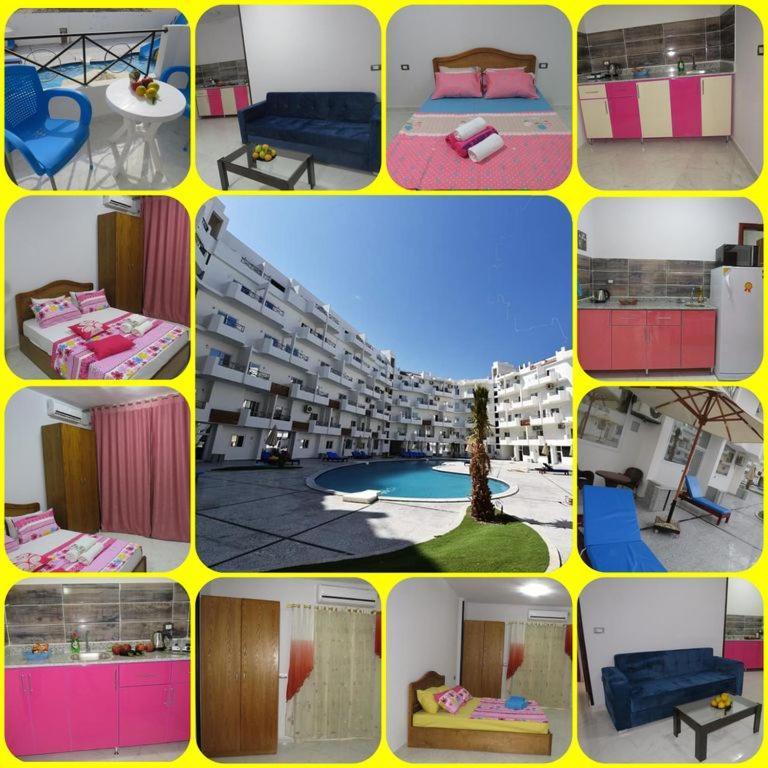 Apartment Bella Rosa Near The Sea Redsealine Hurghada Bagian luar foto